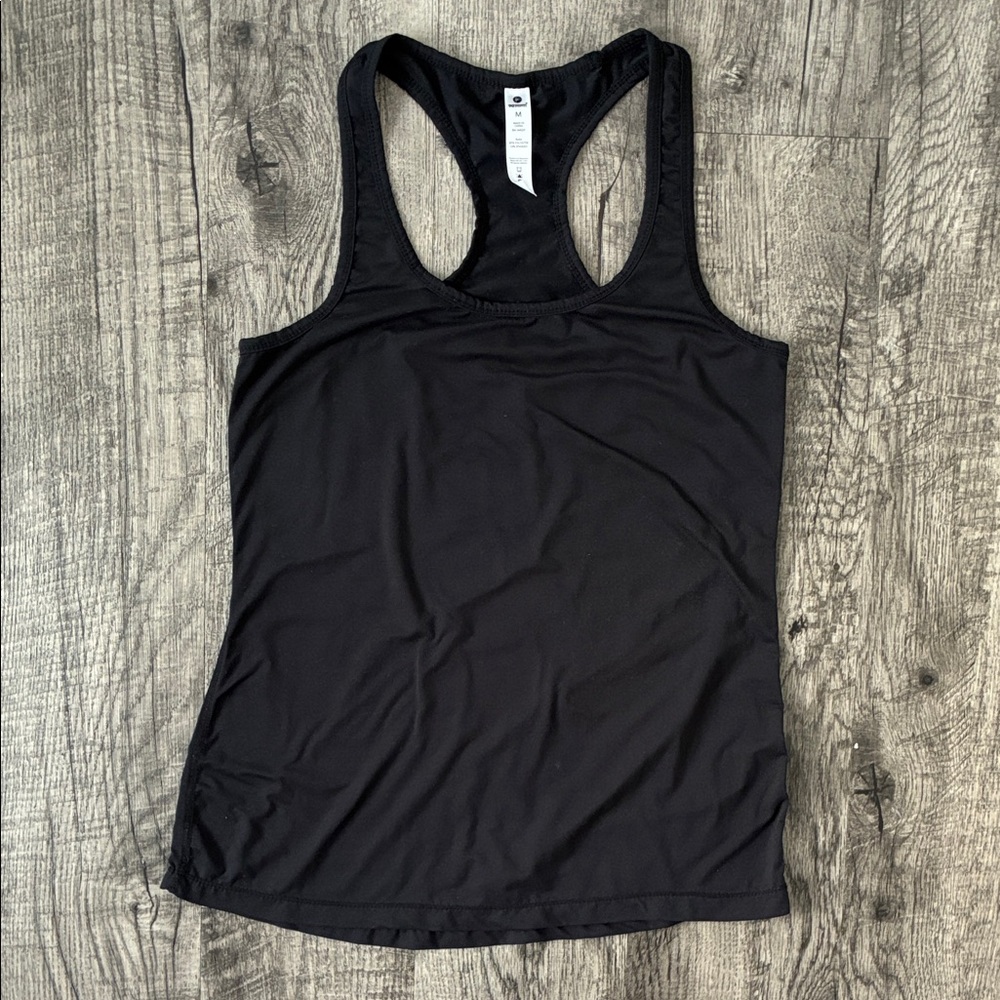 90 Degree By Reflex Racerback Tank Top ✧ Black ✧ Size M